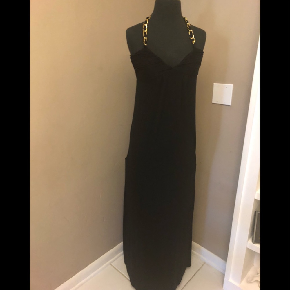 Arden B Halter Maxi Dress